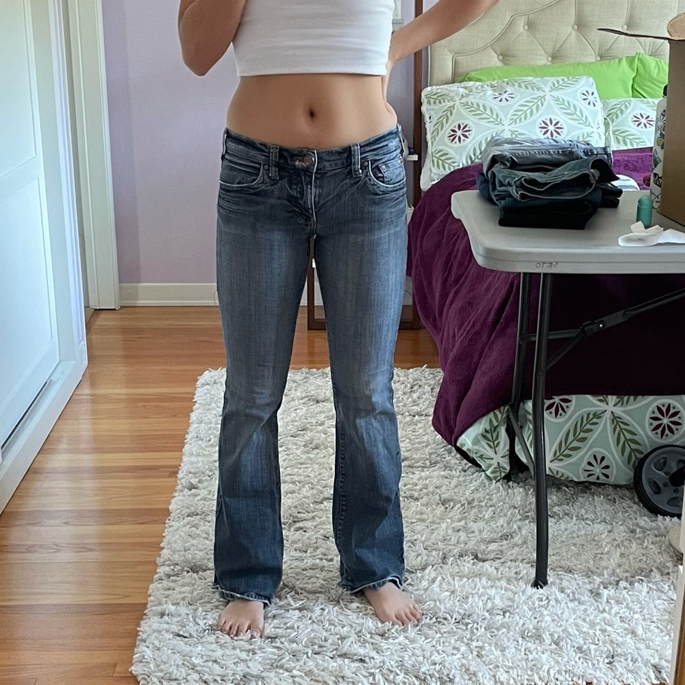 See Thru Soul Bootcut Jeans